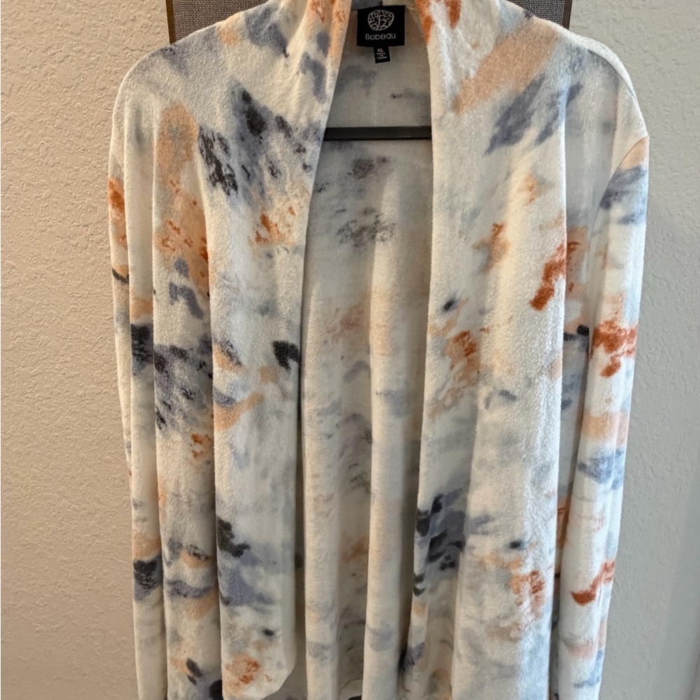 Bobeau Women's Waterfall Cardigan
